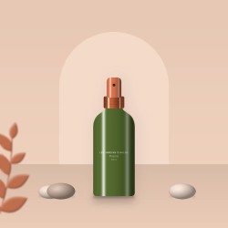 Lait solaire Prairie ultra-léger SPF 50+ – Les Jardins d'Aulne, photo d'ambiance