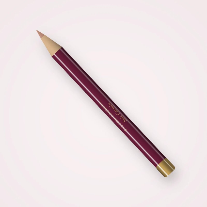 Crayon à lèvres Soie Carmin waterproof – Balcon Pourpre, 0,3 g, teinte 01 Nude beige