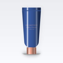Fond de teint Matin Pressé aux céramides – Joli Quotidien, tube 35 ml, teinte 14 Miel rosé