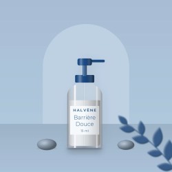 Sérum désaltérant Barrière Douce – Halvène, photo d'ambiance