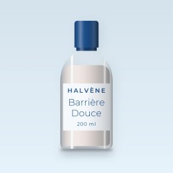 Nettoyant visage Barrière Douce à la niacinamide – Halvène, flacon 200 ml
