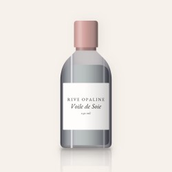 Voile de Soie nettoyant visage équilibrant – Rive Opaline, flacon 150 ml