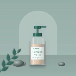 Fond de teint couvrance modulable Peau de Verre – Sanbit, photo d'ambiance