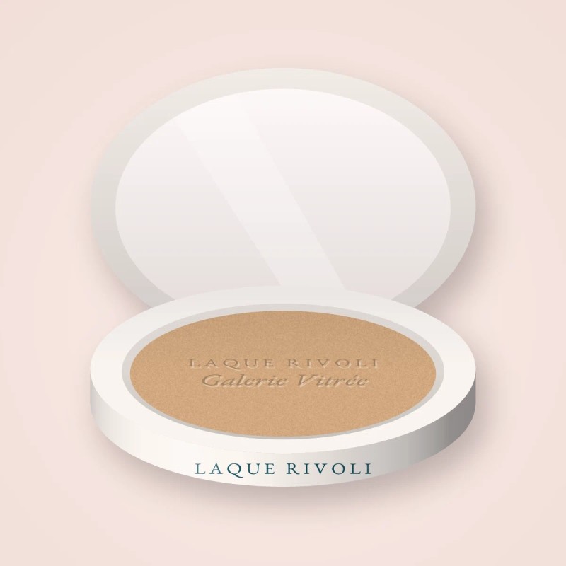 Poudre sans reflet blanc Galerie Vitrée – Laque Rivoli, boîtier 20 g, teinte 08 Sable
