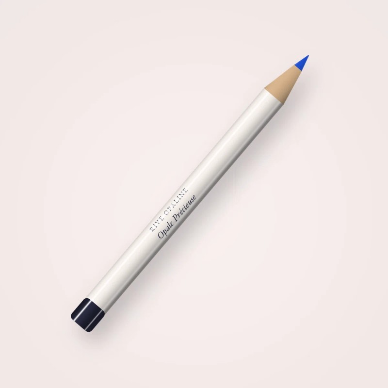 Eyeliner tracé souple Opale Précieuse – Rive Opaline, crayon 0,3 g, teinte Bleu électrique