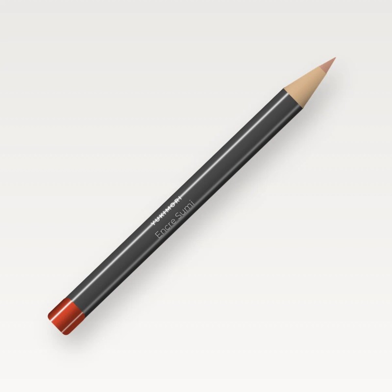 Crayon à lèvres Encre Sumi à l'huile de noisette – Yukimori, 0,3 g, teinte 01 Nude beige