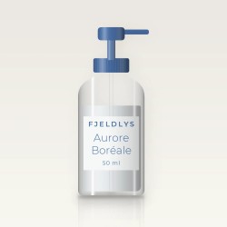 Baume après-rasage anti-tiraillements Aurore Boréale – Fjeldlys, flacon-pompe 50 ml