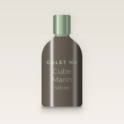 Shampooing hydratant Cube Marin – Galet Nu, flacon 500 ml