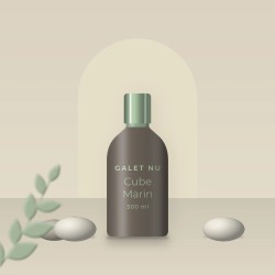 Shampooing hydratant Cube Marin – Galet Nu, photo d'ambiance