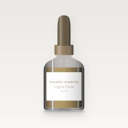 Huile à barbe Ligne Pure à la sauge sclarée – Galerie Albâtre, flacon compte-gouttes 30 ml