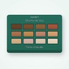 Palette yeux Brume de Jeju à la fleur de cerisier – Sanbit, 12 × 1 g, teinte Tons chauds