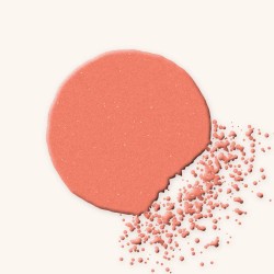 Blush Tuileries à l'extrait de pêche – Laque Rivoli, aperçu de la teinte 05 Corail