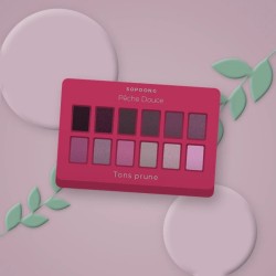 Palette yeux Pêche Douce intense – Sopoong, photo d'ambiance