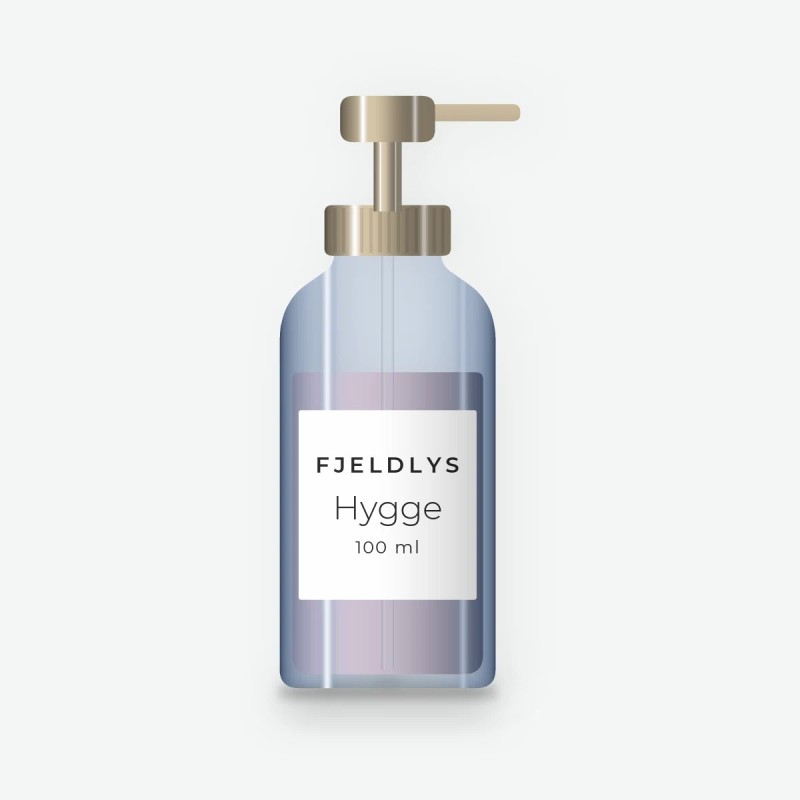 Gel douche Hygge vivifiant – Fjeldlys, flacon-pompe 100 ml