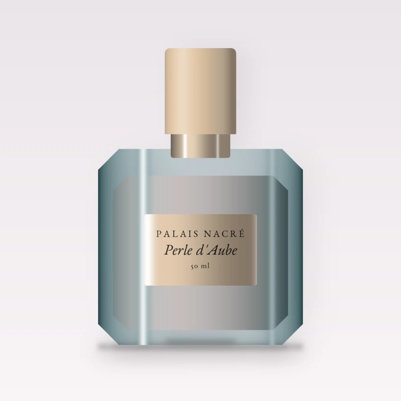 Parfum Perle d'Aube joyeux à la mandarine – Palais Nacré, flacon 50 ml