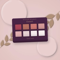 Palette yeux Essentiels complète – Maison Nuance, photo d'ambiance