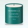 Bougie parfumée Grande Douceur contemporaine – Tendrelle, pot en verre 70 g