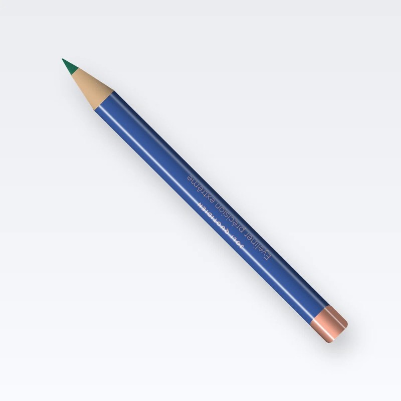 Eyeliner précision extrême à l'huile de macadamia – Joli Quotidien, crayon 1,2 g, teinte Vert émeraude