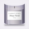 Bougie parfumée Marge Florale au cèdre de Virginie – Carnet d'Iris, pot en verre 300 g