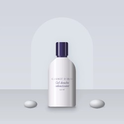 Gel douche et bain adoucissant à l'eau de mer – Carnet d'Iris, photo d'ambiance