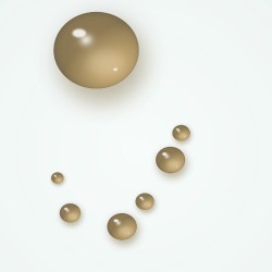 Huile capillaire brillance miroir Essentiel Doux – Tendrelle, aperçu de la texture
