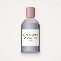 Pont des Arts lotion tonique lissante – Rive Opaline, flacon 100 ml