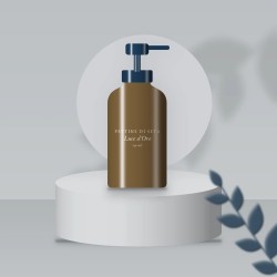 Crème coiffante thermoprotectrice Luce d'Oro – Pettine di Seta, photo d'ambiance