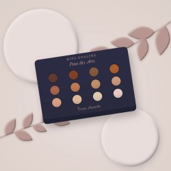 Palette yeux Pont des Arts à l'huile de raisin – Rive Opaline, photo d'ambiance