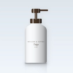 Huile capillaire Taïga au jojoba – Mélèze & Givre, flacon-pompe 30 ml