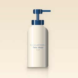 Gel douche Porto Antico à l'huile d'argan – Casa Lanterna, flacon-pompe 100 ml