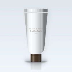Crème mains et pieds Tempête Blanche sensorielle – Mélèze & Givre, tube 100 ml