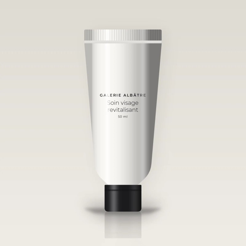 Soin visage revitalisant au bambou pour homme – Galerie Albâtre, tube 50 ml