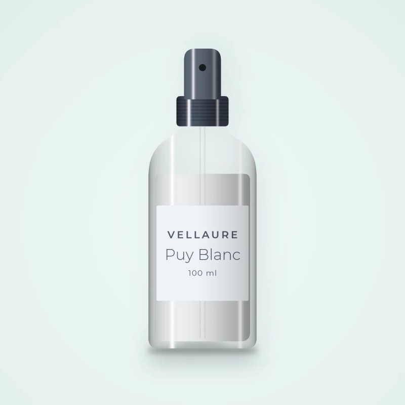 Déodorant Puy Blanc au lichen – Vellaure, flacon spray 100 ml