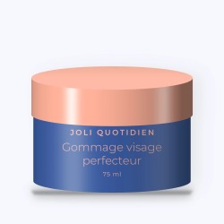 Gommage visage perfecteur à l'extrait de citron – Joli Quotidien, pot 75 ml