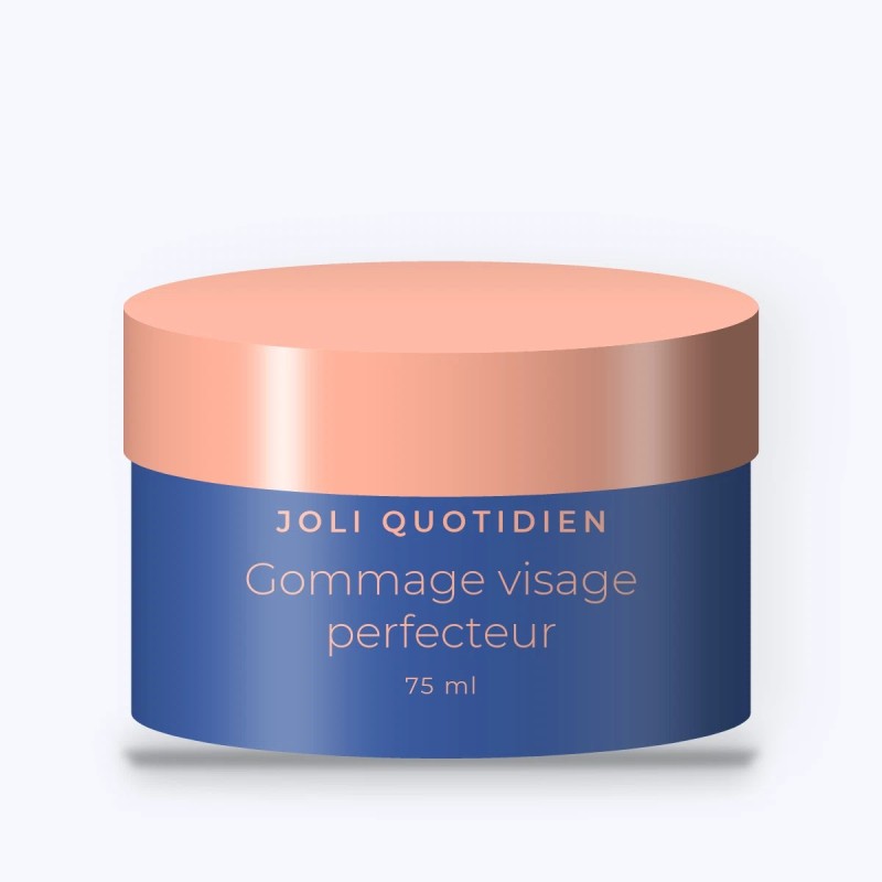 Gommage visage perfecteur à l'extrait de citron – Joli Quotidien, pot 75 ml
