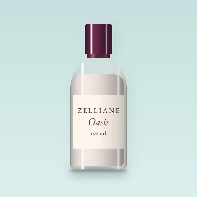 Nettoyant visage Oasis à l'extrait d'avoine – Zelliane, flacon 150 ml